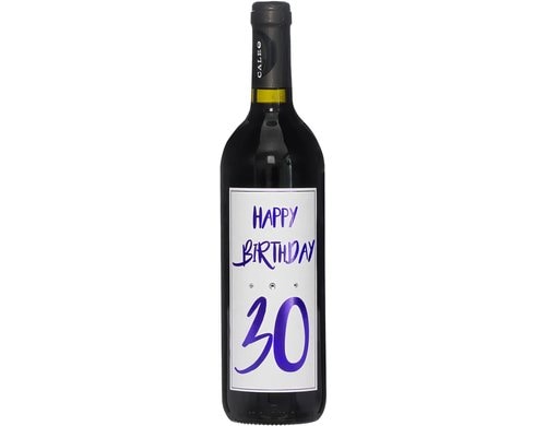 Dreams and Fantasy Rotwein Happy Birthday 30, lila, 75cl