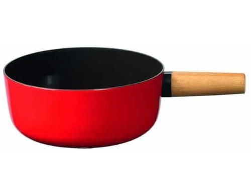 Stöckli Käsefonduecaquelon Emotion 21cm rot/schwarz