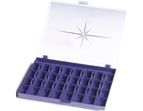 Prym Spulendose für 32 Nähmaschinenspulen