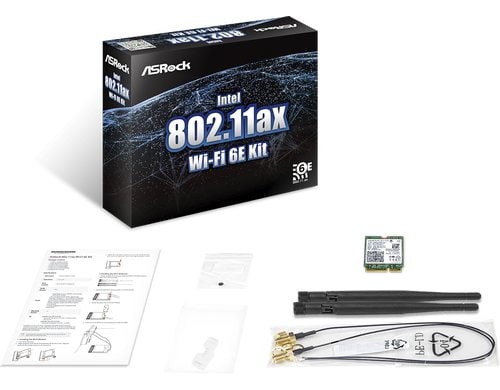 ASRock DESKMINI M.2 WIFI 6E KIT AX210 M.2 Key-E 2230, 2.4/5/6 GHz, BT 5.3