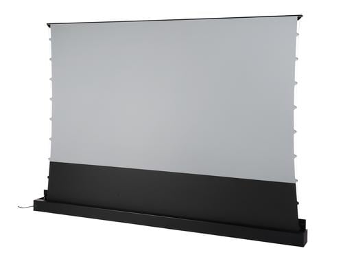 Celexon, UST Plus 100 Bodenleinwand schwarz, elektr. Boden Hochkontrastleinwand