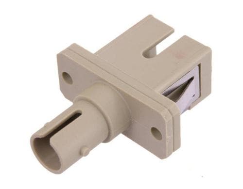 Lightwin LWL Kupplung SC-ST, Simplex Singlemode, plastik