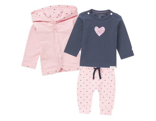 Noppies Bekleidungs-Set 3 pcs. Light Rosé Gr. 62