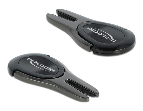 Delock Universal Handy Halterung Mini 4 in 1 anthrazit