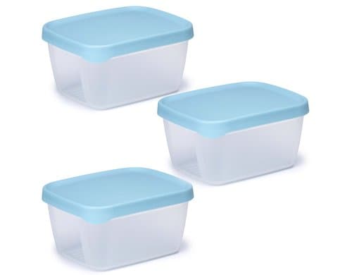Alpina Vorratsdose 900ml, 3 Stück 12x15x8 cm, PP