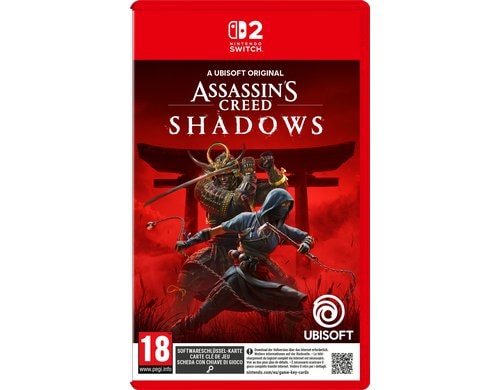 Assassin's Creed Shadows, Switch 2 Alter: 18+ (Game Key Card)