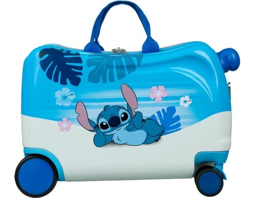 Undercover Reisetrolley Ride-on Lilo&Stitch, 4 Räder