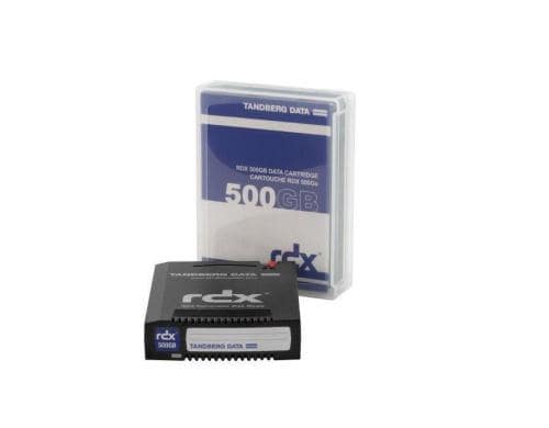 Tandberg RDX Medium: 500GB geeignet für alle RDX Laufwerke