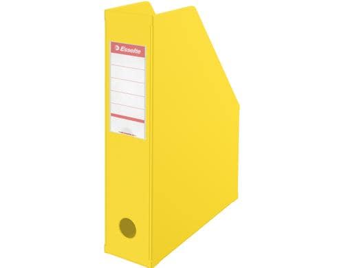 Esselte Stehsammler PVC gelb