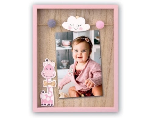 Zep Bilderrahmen Ryan Pink F: 10x15cm, R: 18.2 x 23.2cm