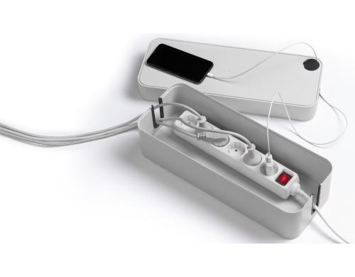 Durable Kabelbox Cavoline L Grau