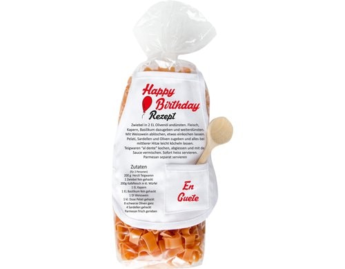 Trendcompany Pasta Happy Birthday