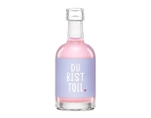 Grafik Werkstatt Gin 50ml Du bist toll