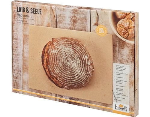 RBV Birkmann Laib & Seele Brotbackstein 40 x 30 cm, Höhe: 2.5 cm