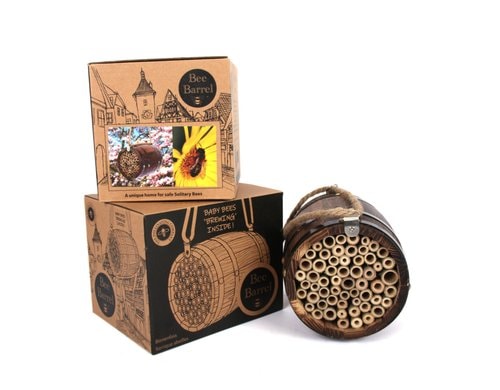 Wildlife World Bienenfass 13 x 13 x 18 cm