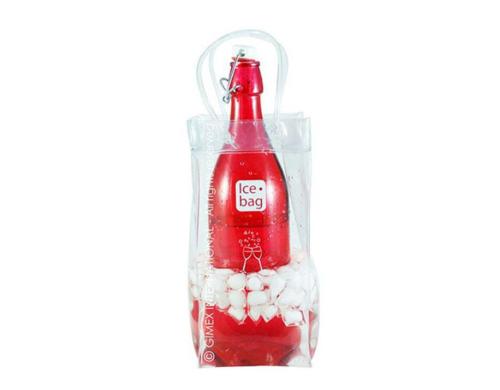 Ice Bag Flaschenkühler transparent