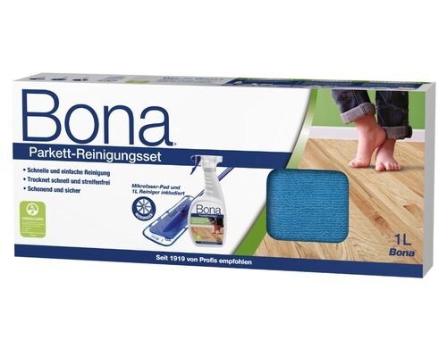 Bona Parkett Reinigungsset versiegelte Holzböden