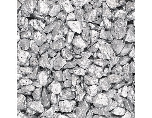 Ambiance Dekosteine Silber in 500 ml Dose, Grösse 9-13 mm