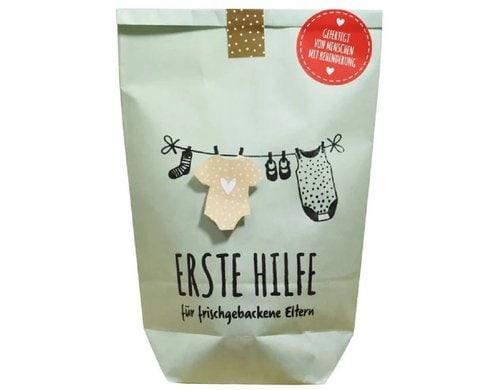 Wunderle Wundertüte frisch gebackene Eltern 14x22 cm diverse Inhalte