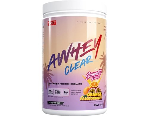 AWHEYClear Dose: 450g, Orange Passionfruit