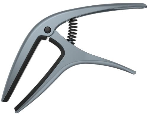 Ernie Ball, 9607, Kapodaster, Blue Steel für E-& Akustikgitarren, Axis Capo