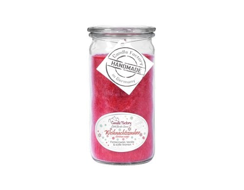 Candle Factory Mini Jumbo Weihnachtsz. Brenndauer 70h, H: 13.5 cm, D: 7 cm