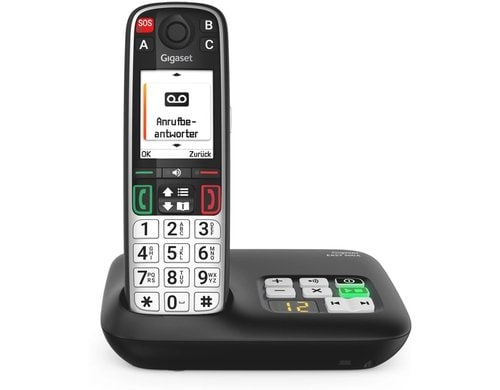 Gigaset Easy 500A AM EU Grosstastentelefon, mit Anrufbeantworter