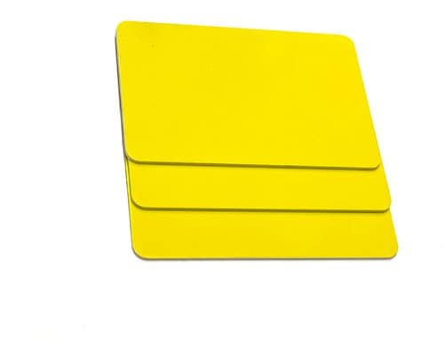 Evolis Kartenrohl. neongelb 0.76 glanz, 1/1 Ident