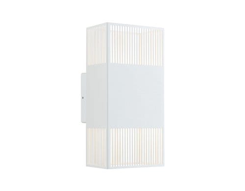 LED Wandleuchte Tharin IP44 3000K 120x104m Tharin IP44 3000K 120x104mm 2x3,7W Weiss
