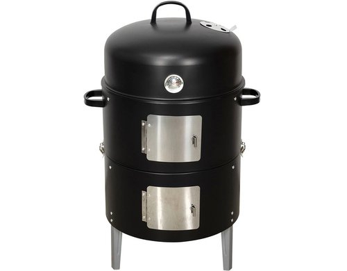 Vertikal-Smoker Grill, 3in1