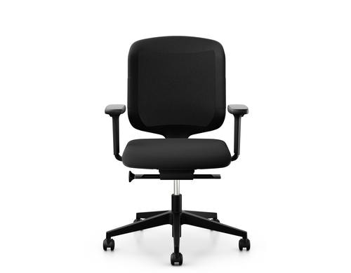 Giroflex Bürostuhl Chair2Go 434 Farbe: Schwarz, Mit Armlehne