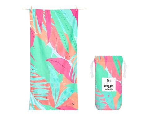 Dock& Bay Strandt. DES XL Hot Tropics Gr. XL, 90x200cm, Polyamid/PES