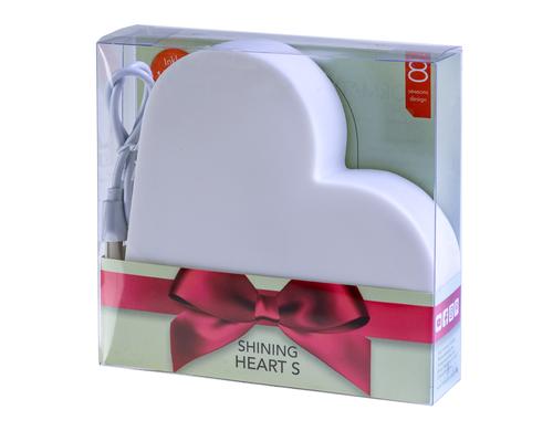 8 Seasons Shining Heart Micro S inkl. USB-Anschluss, WW, Ein/Aus / IP20