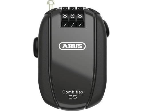 Abus Combiflex StopOver 65 Code Kabelschloss, ohne Halter schwarz