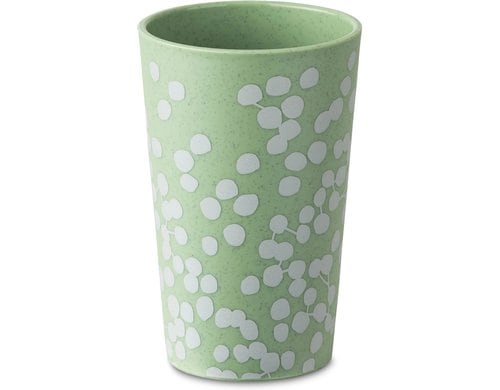 Koziol Blomster Becher L Dot nature leaf green, 350 ml