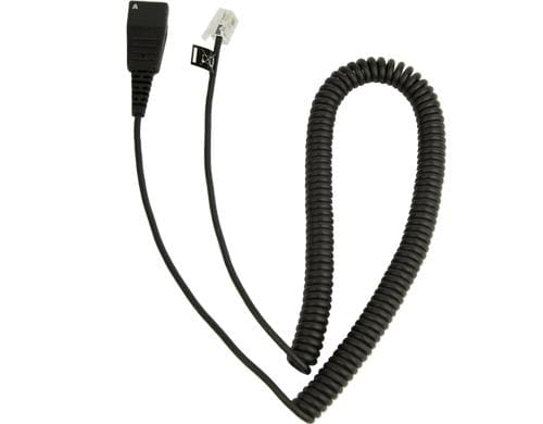 Jabra Spiralkabel QD 4/4 zu Cisco Telefone