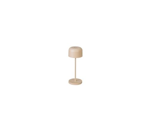 Konstsmide USB-Tischleuchte Lille MINI Sand LED ww 2200/2700K, Akku, Dimmbar / IP54