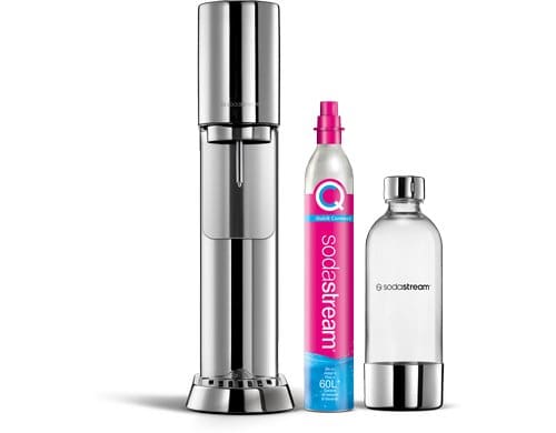 Sodastream Enso silber 1013611410 Quickconnect, 1L Ensoflasche