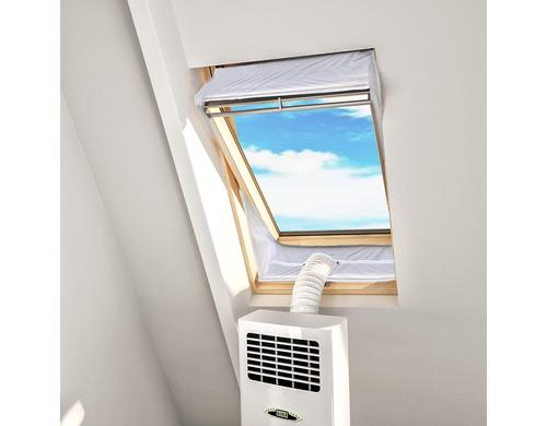 FURBER Fensterabdichtungkit 3 2 x 200cm L x 39cm H, Polyester, Weiss