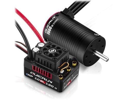 Hobbywing Combo WP10BL120G2 mit 3660SL-3700KV-G2