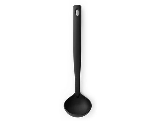 Brabantia Saucenlöffel Black Line Kunststoff, Schwarz
