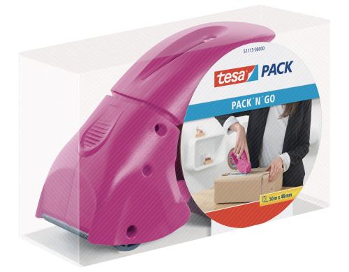 Tesapack Pack'n'Go Abroller für Rollenbreite bis zu 50 mm