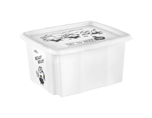 keeeper Dreh-/Stapelbox mit Deckel 24 l Karolina Minions Bello