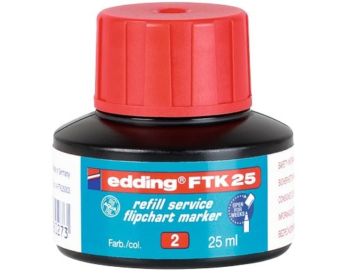 Edding Nachfülltinte Fliptchartmarker rot