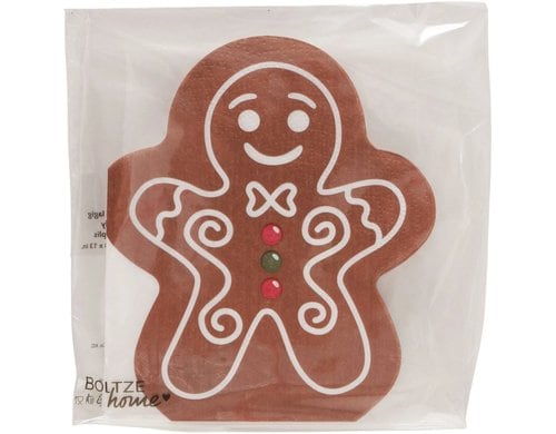 Boltze Servietten Ginger 12 Stück , 13x16cm