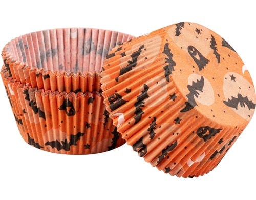Zenker Muffin Papierförmchen Halloween 50 Stk. D: 50  mm FSC zertifiertes Papier