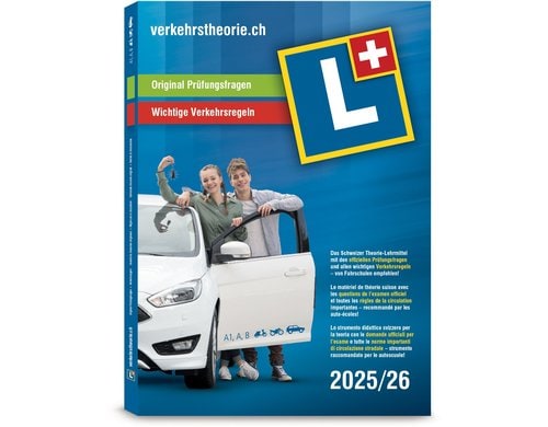 verkehrstheorie.ch 2025/2026 Kat.A + B Arbeitsheft (Kat A und B), D/F/I