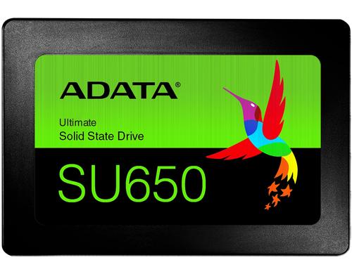 SSD Adata Flash SU650 3D, 512GB, 2.5, Ret SATA3, lesen 520, schreiben 450