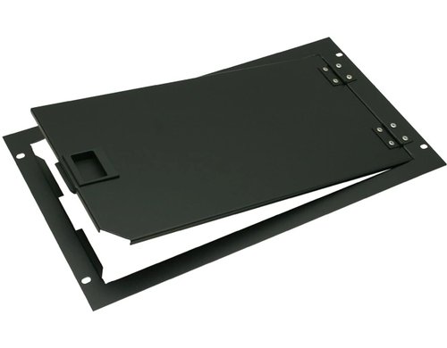 Adam Hall 19? Parts RACK ACCESS FLAP 26 Stahl Pulverbeschichtet Schwarz 6.5 HE