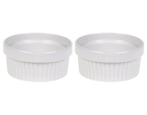 FURBER Backförmchen 260ml 2er Set 2x260ml, Porzellan